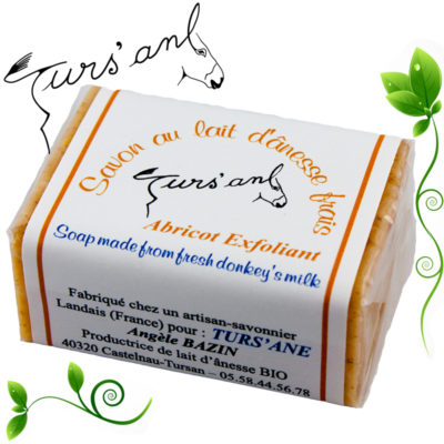 Turs'ane-savon abricot exfoliants