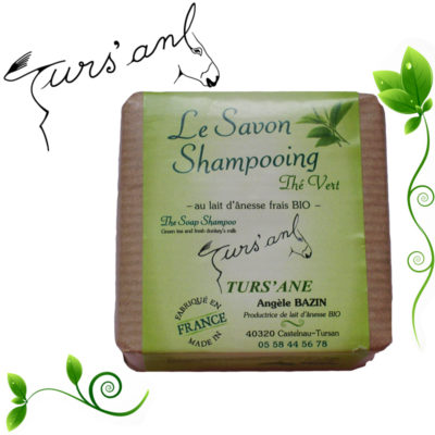 Turs'ane -Le savon shampoing Thé Vert